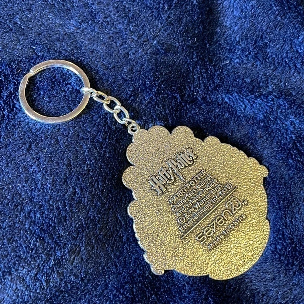 Harry Potter Hogwarts Diecast Metal Keychain